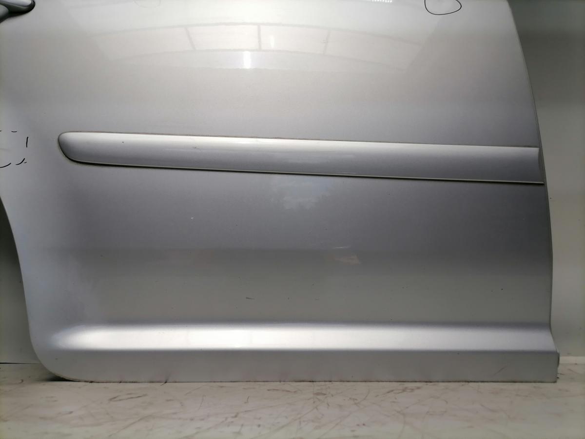 VW Touran 1T original T&uuml;r hinten rechts LA7W Reflexsilber Metallic Rohbau Bj.2005